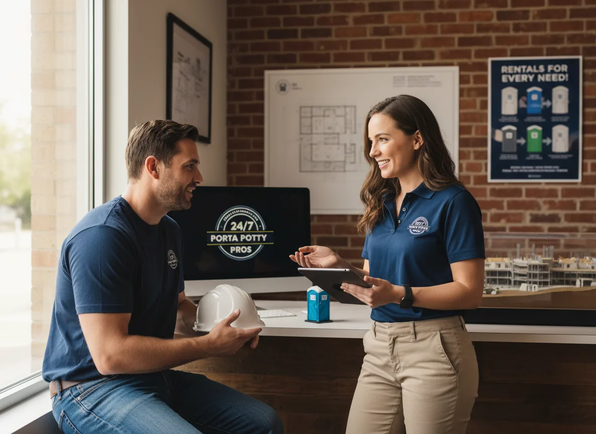 Flushing Toilet Rental Options in Richland Springs, TX